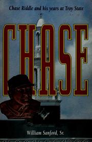 Cover of: Chase by William Sanford