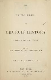 Cover of: Church history handbooks.