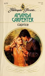 Cover of: Caprice by Amanda Carpenter