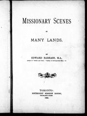 Cover of: Missionary scenes in many lands