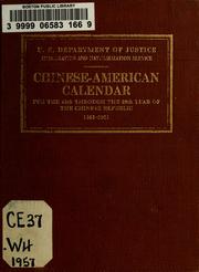 Chinese-American calendar for the 40th through the 89th year of the Chinese Republic, February 6, 1951 to January 23, 2001