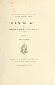 Cover of: Chinese art by Stephen W. Bushell