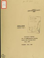 Central Boston: district plan 1 by Boston (Mass.). City Planning Board.