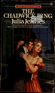 Cover of: The Chadwick Ring by Julia Jeffries