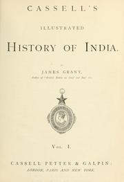 Cover of: Cassell's illustrated history of India by James Grant