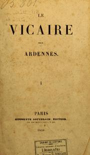 Cover of: Le vicaire des Ardennes