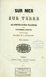 Cover of: Sur mer et sur terre by James Fenimore Cooper
