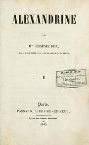 Cover of: Alexandrine by Eugénie Foa, Eugénie Foa