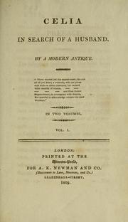 Cover of: Celia in search of a husband by Medora Gordon Byron