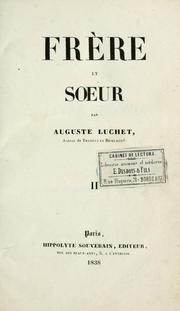 Cover of: Frère et soeur