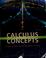 Cover of: Calculus concepts