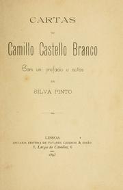 Cover of: Cartas: Com um pref. e notas de Silva Pinto
