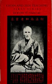 Cover of: Chʼan and Zen teaching. by Lu, Kʻuan Yü