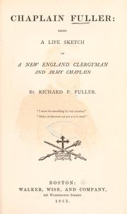 Cover of: Chaplain Fuller