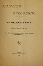 Cover of: Cavour e Bismarck.