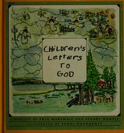 Cover of: Children's letters to God by Eric Marshall