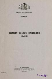Cover of: Census of India, 1981. by 