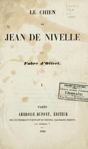 Cover of: Le chien de Jean de Nivelle