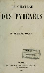 Cover of: Le château des Pyrénées