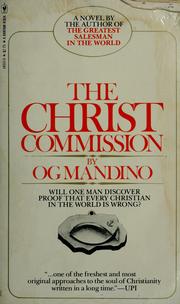 The Christ commission by Og Mandino