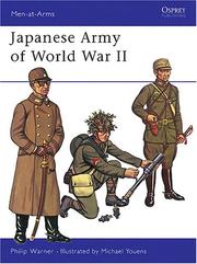 Cover of: Japanese Army of World War II