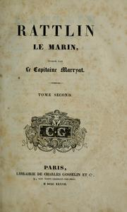 Cover of: Rattlin le marin