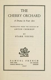 The Cherry Orchard 1947 Edition Open Library