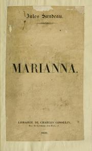 Cover of: Marianna