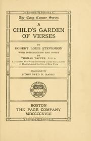 Cover of: A  child's garden of verses by Robert Louis Stevenson, Robert Louis Stevenson