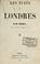 Cover of: Les nuits de Londres