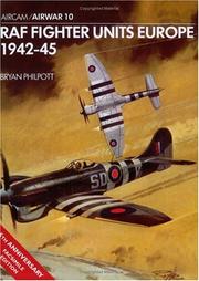 Cover of: RAF fighter units, Europe, April 1942-45 by Bryan Philpott