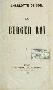 Cover of: Le berger roi