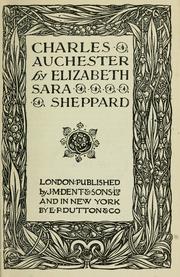 Cover of: Charles Auchester by Elizabeth Sara Sheppard