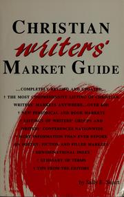 Cover of: Christian writers' market guide by Sally E. Stuart