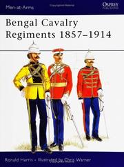 Cover of: Bengal cavalry regiments, 1857-1914 by R. G. Harris