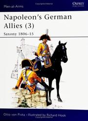 Cover of: Napoleon's German Allies (3) : Saxony by Otto Pivka