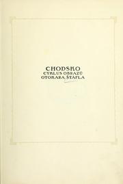 Cover of: Chodsko: cyklus obraz Otokara táfla