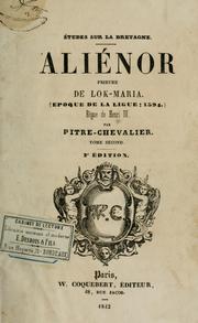 Cover of: Aliénor, prieure de Lok-Maria: (époque de la ligue, 1594) règne de Henri IV