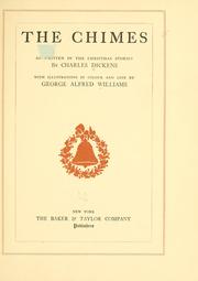 Cover of: The chimes by Charles Dickens
