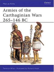 Cover of: Armies of the Carthaginian Wars 265-146 BC by Terence Wise