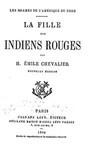 Cover of: La fille des Indiens rouges