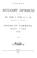 Cover of: Budget speech delivered by Hon. George E. Foster, D.C.L., M.P., minister of Finance, in the House of Commons, Thursday, 27th March, 1980