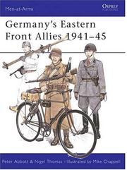 Cover of: Germany's Eastern Front Allies 1941-45