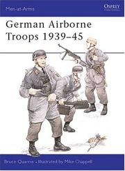 Cover of: German Airborne Troops 1939-45