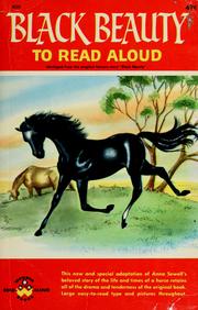 Cover of: Black Beauty: to read aloud