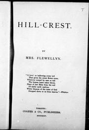 Cover of: Hill-Crest