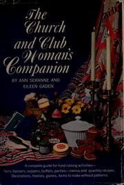Cover of: The church and club woman's companion