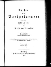 Cover of: Reisen nach dem Nordpolarmeer in den Jahren 1870 und 1871