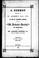 Cover of: A sermon preached on St. Andrew's Day, 1868, in the St. Andrew's Church before the St. Andrew's Society of Montreal