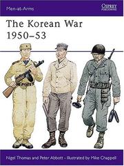 Cover of: The Korean War 1950-53 | Nigel Thomas